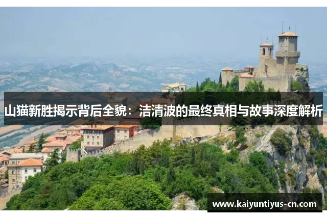 山猫新胜揭示背后全貌：洁清波的最终真相与故事深度解析