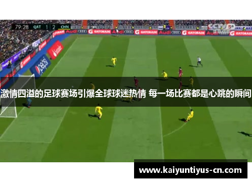 激情四溢的足球赛场引爆全球球迷热情 每一场比赛都是心跳的瞬间